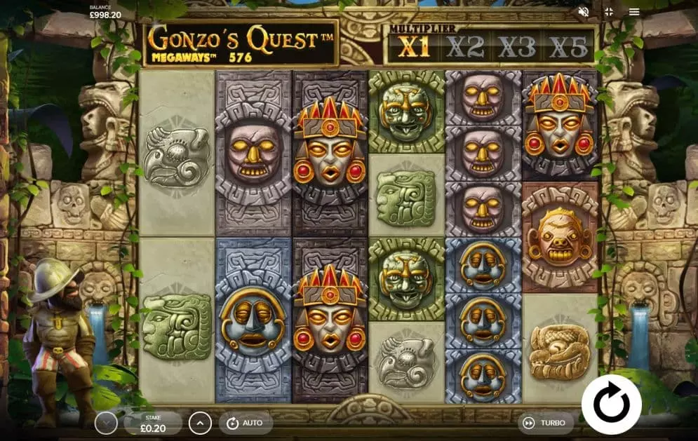 Gonzo's Quest Megaways（ゴンゾーズ・クエスト・メガウェイズ）を攻略せよ! 