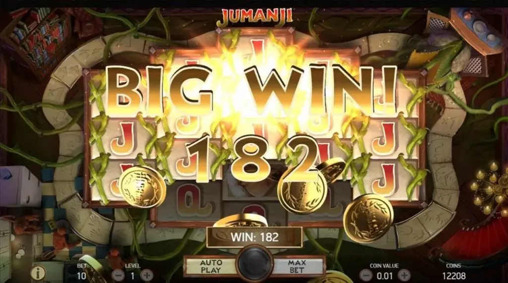 Jumanjiのボーナス