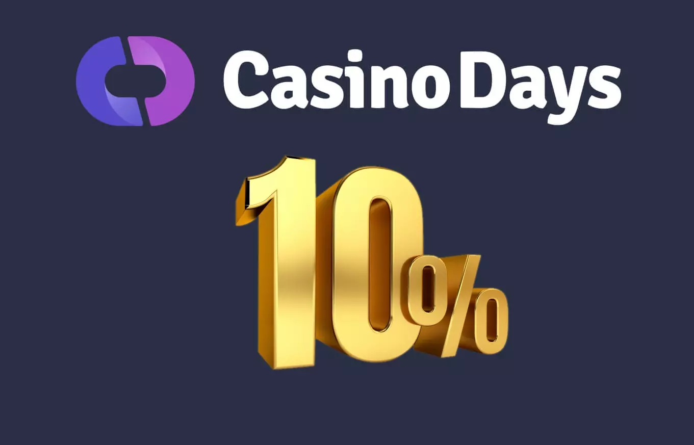 10％キャッシュバック カジノデイズ