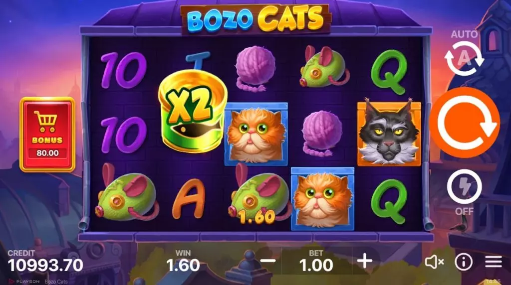 Bozo Catsのマルチプライヤー