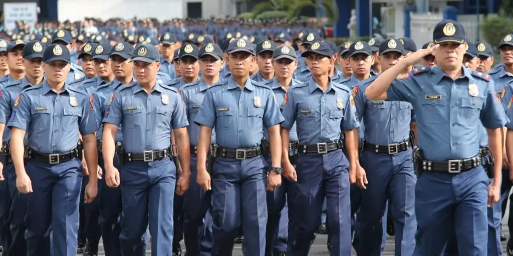 フィリピン国家警察のバナー 